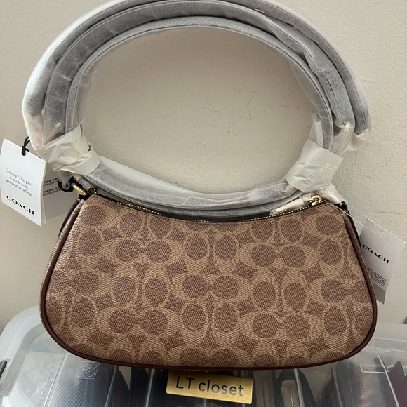 🛍️🔥 New Coach Ashton Bag In Signature Canvas CY658 - Picture 5 of 10